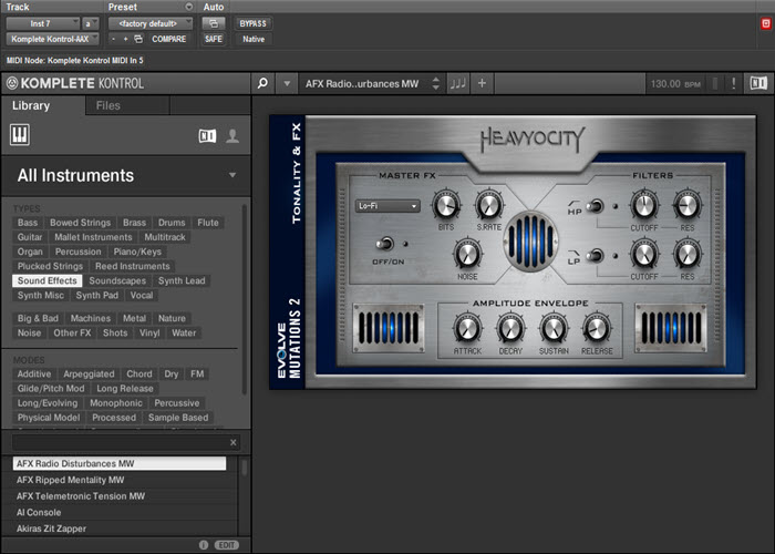 Heavyocity great instrument from Native Instruments