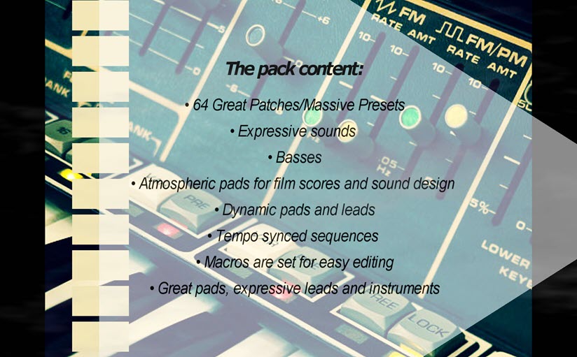 Preset pack content for MASSIVE SYNTH